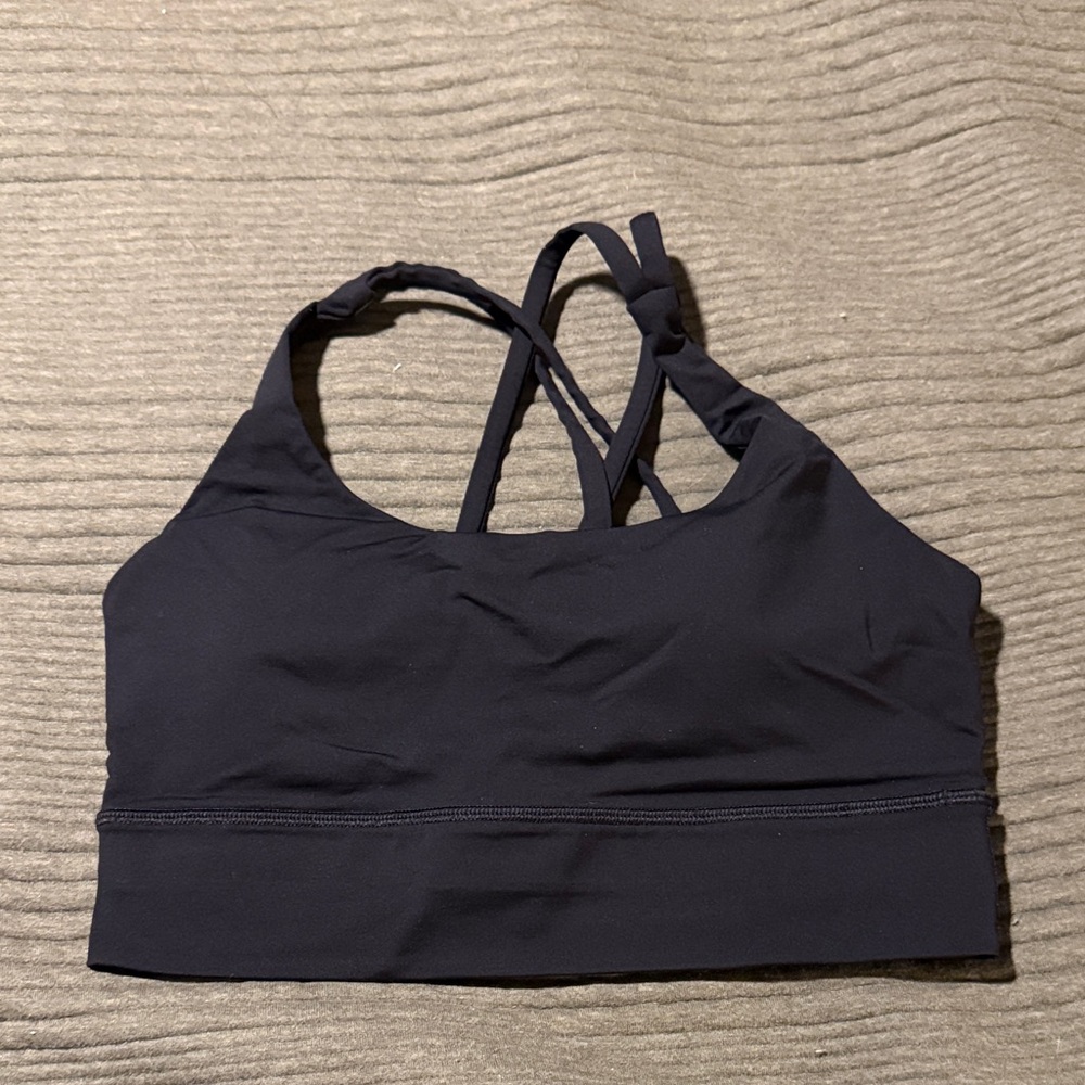 lululemon athletica Black Energy Longline Bra